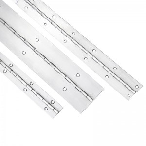 Standaardgrootte Lang scharnier 304#72 ‘’ roestvrijstalen piano scharnier Continu Row Cabinet Piano -scharnier