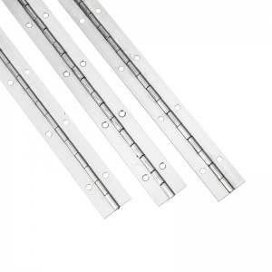 Standaardgrootte Lang scharnier 201#72 ‘’*1 roestvrijstalen piano scharnier Continu Row Cabinet Piano scharnier