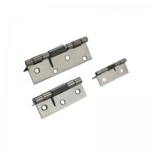 201#STaïneloze stalen veerbutt scharnierdeur dichter scharnier houten deur veer scharnier scharnier automatisch rebound scharnier